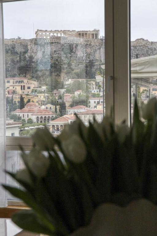 Sunny Luxury Loft,Stunning Acropolis View, Jacuzzi Appartement Athene Buitenkant foto