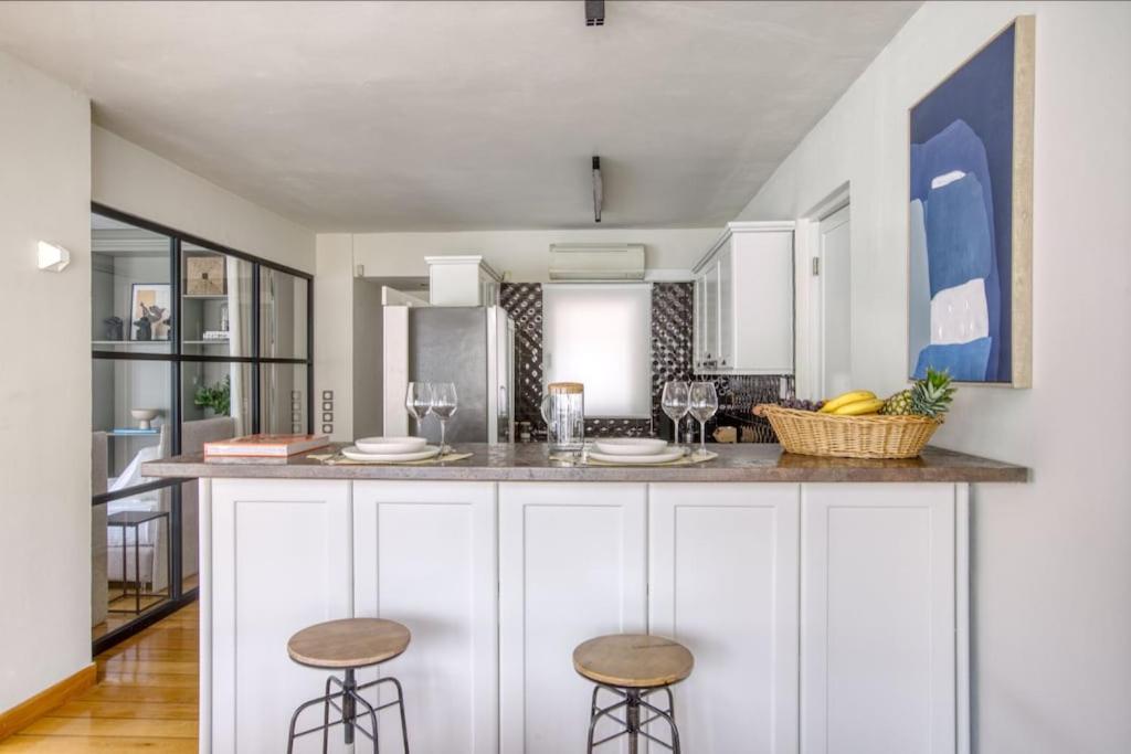 Sunny Luxury Loft,Stunning Acropolis View, Jacuzzi Appartement Athene Buitenkant foto