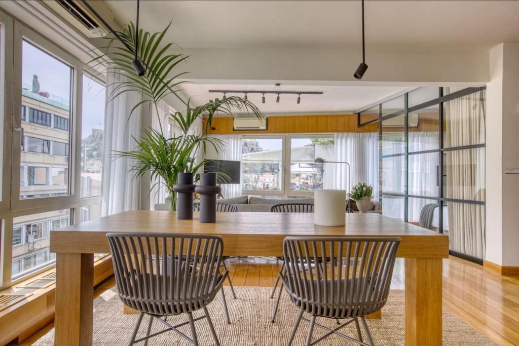 Sunny Luxury Loft,Stunning Acropolis View, Jacuzzi Appartement Athene Buitenkant foto