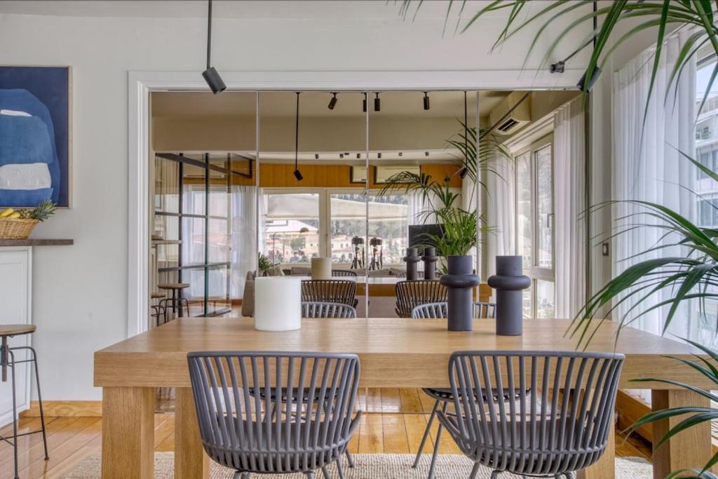 Sunny Luxury Loft,Stunning Acropolis View, Jacuzzi Appartement Athene Buitenkant foto