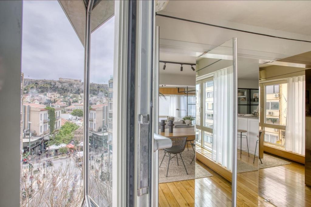 Sunny Luxury Loft,Stunning Acropolis View, Jacuzzi Appartement Athene Buitenkant foto